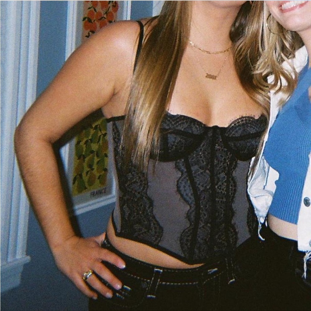 Iconic Urban Outfitters/Out From Under Corset Top
